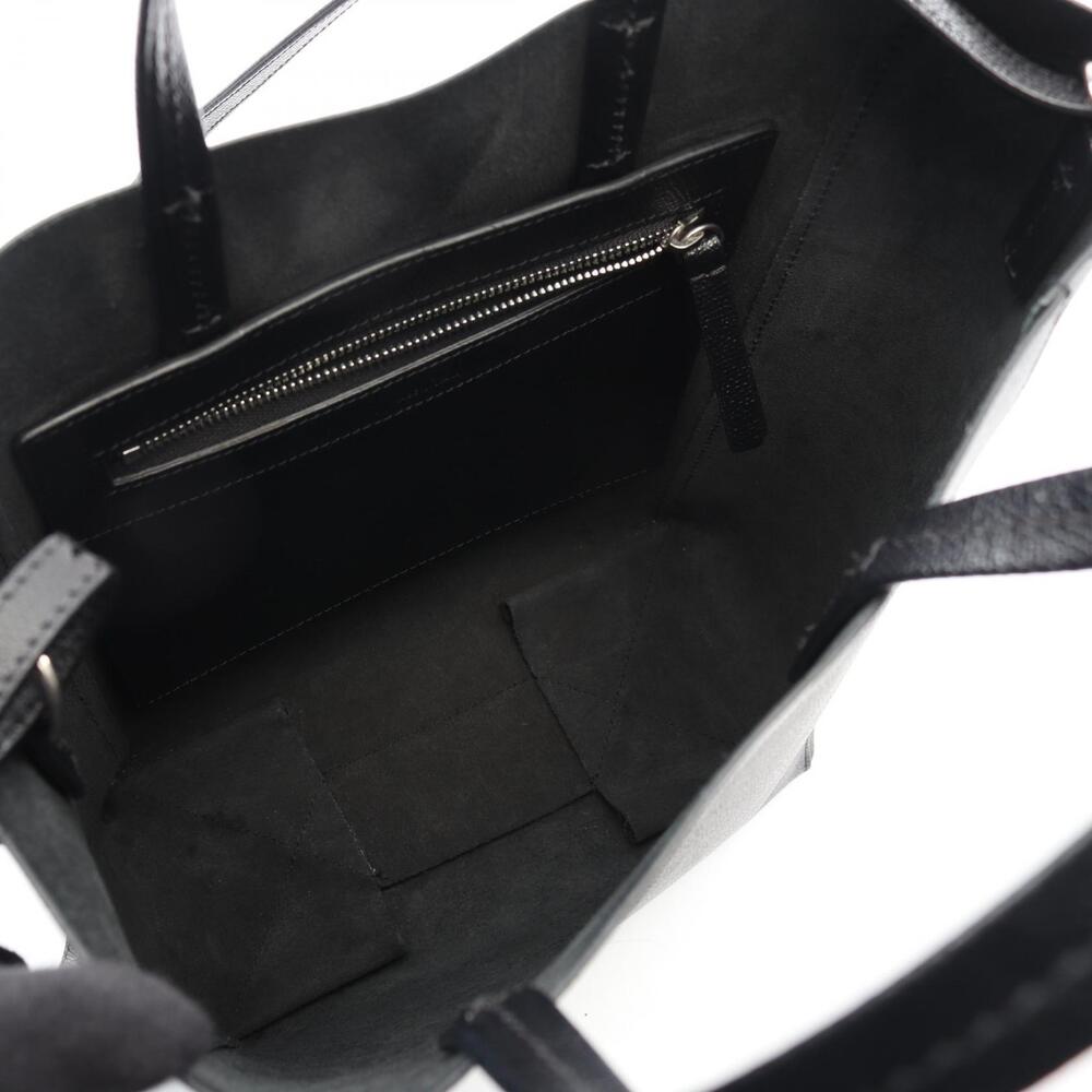 Celine Vertical Cabas Tote Bag Leather Black - Picture 3 of 5
